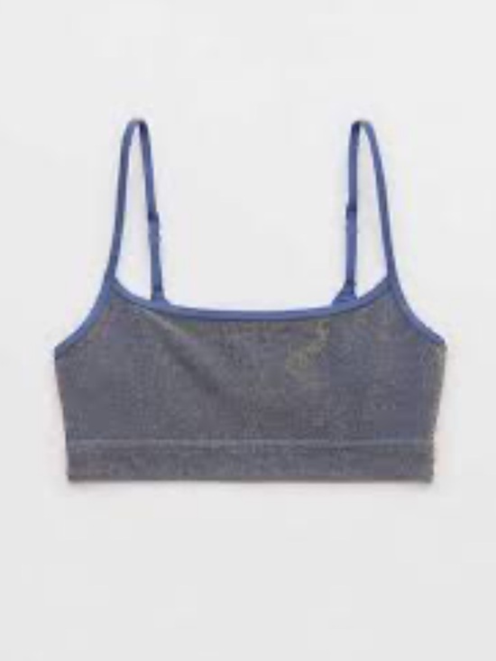 aerie Other - NWT AERIE SPARKLE STRAIGHT SCOOP BIKINI TOP
